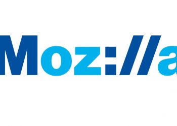 Mozilla logo on light grey background