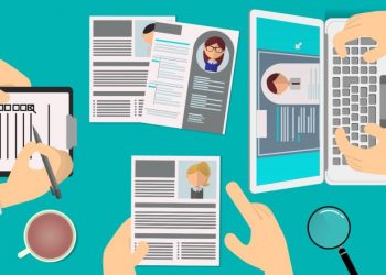 A range of CV's, an online recruitment portal, a recruitment checklist and other methods of recruitment being used by hiring managers