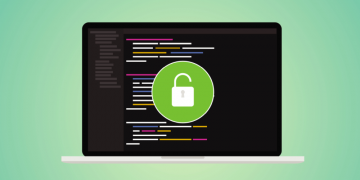 A screen showing open source code on a computer screen
