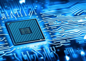 A processor within an integrated circuit as an example of cutting edge technology that some tech giants develop