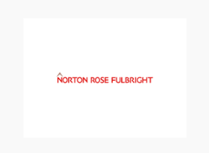 Logo for Norton Rose Fulbright in red and grey