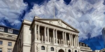 Bank of England building as an example of an option of where to get a business loan from