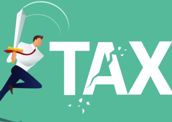 Entrepreneur using a sword to slice through the word tax, symbolsing how entrepreneurs can use tax reliefs to cut taxes arising from company sale