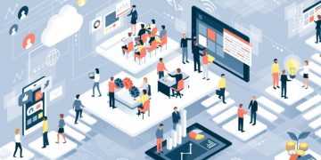 People carrying out and starting various forms of online business