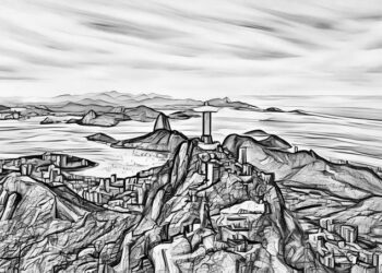 View of Rio De Janeiro the capital of emerging economy Brazil