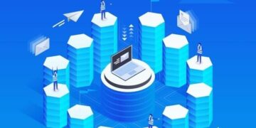 An example of mini workers carrying out automated computer based marketing, specially email drip marketing