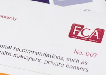 A letter about financial promotions from the financial Conduct Authoirty (FCA), prominently showing the FCA logo