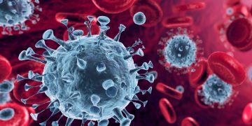 Corona virus molecules in the blood stream