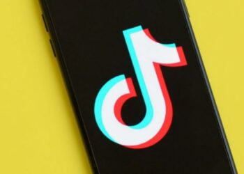 TikTok symbol on mobile