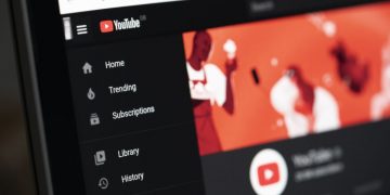 YouTube channel display