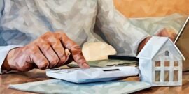 A landlord calculating the amount of rent insure