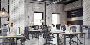 Small business office with furniture, equipment and other items that need insuring within