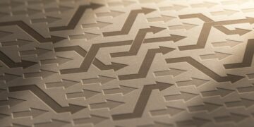 Arrows representing the different routes a business can take to restructure when experiencing difficulties