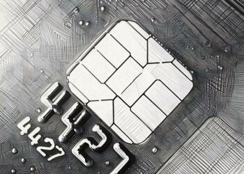 A debit card up close symbolising how payment processing technology works