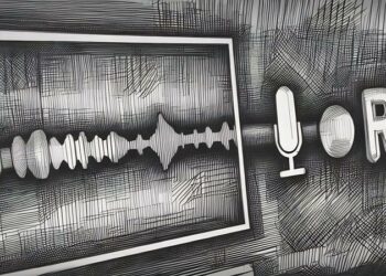 Software on a laptop showing a recording taking place