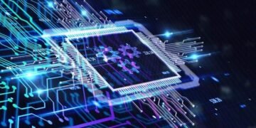 Visualisation of a digital chip set