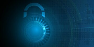 A lock symbolising the security proper cyber security can provide for business