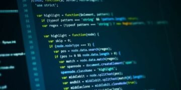 Javascript executing on a computer screen