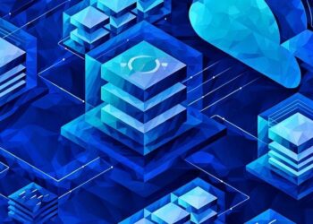 Visualisations of computer elements used to process big data