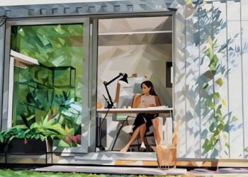 Setting up an Outdoor Office in Your Garden