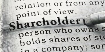 Shareholder defined in a dictionary