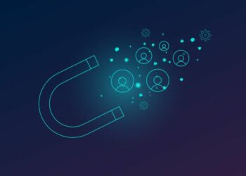 Magnet representing retaining customers via practising better customer service tactics