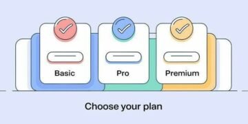 Different subscriptions plan models (pricing, services...)