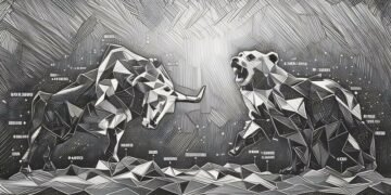 Graphics of the classic forex trading market icons