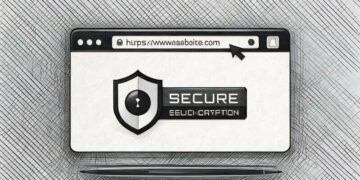 Showing website on browser that the website is secured by an SSL certificate (HTTPS)