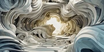 An AI-generated image of clouds