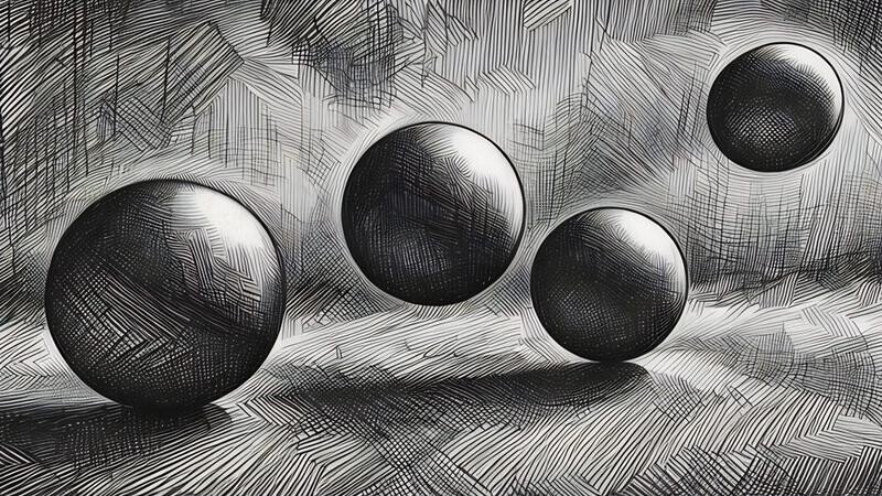 Balls bouncing