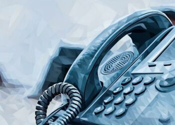 Up close shot of a business telephone system symbolising a business telecoms providers