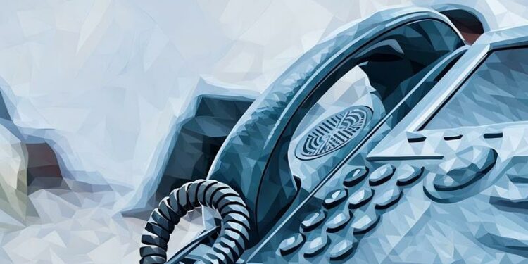 Up close shot of a business telephone system symbolising a business telecoms providers