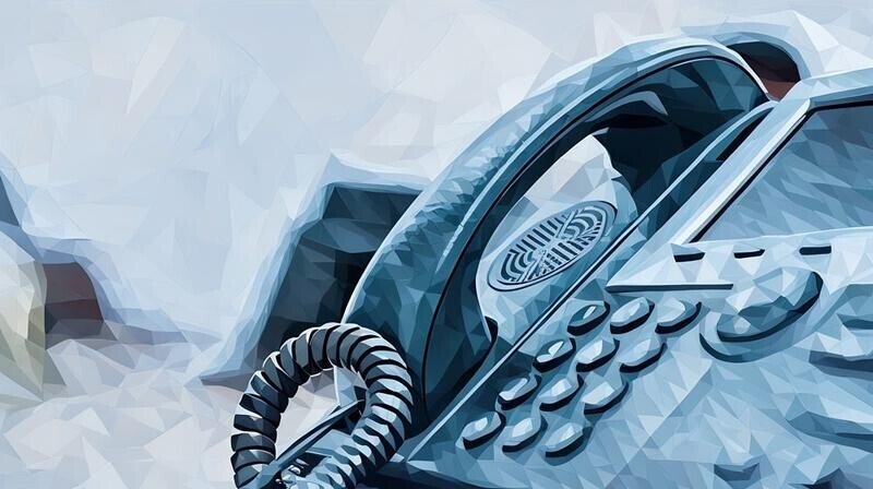 Up close shot of a business telephone system symbolising a business telecoms providers